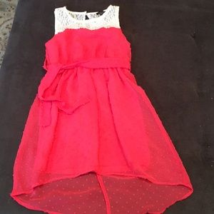 Girls high low dress
